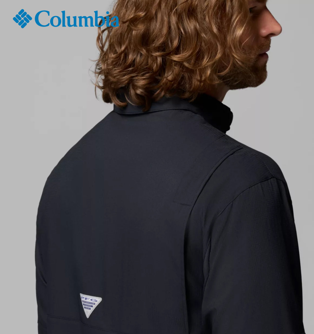 Camisa Columbia Tamiami manga larga
