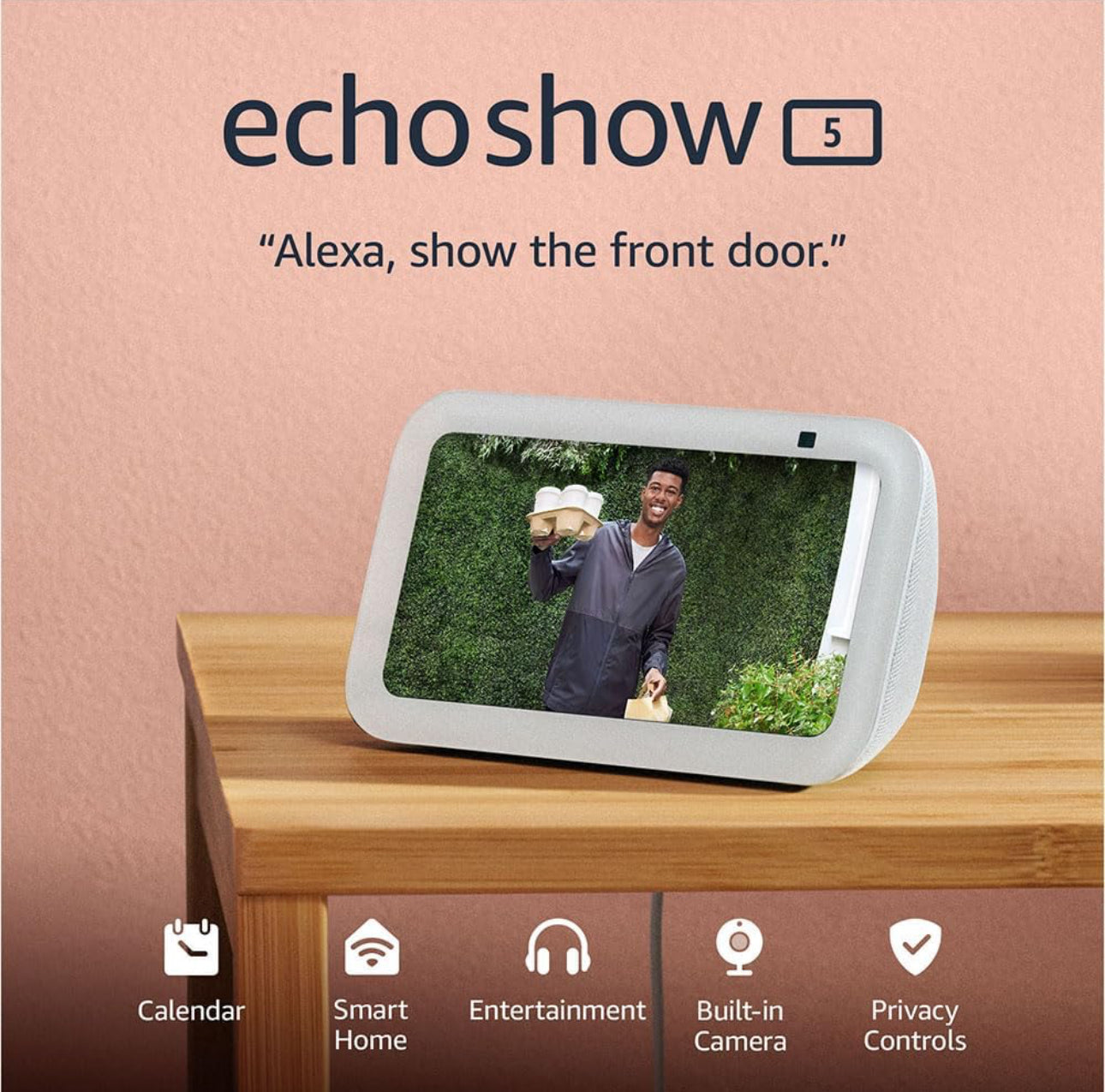Alexa eco show + bombillo inteligente.