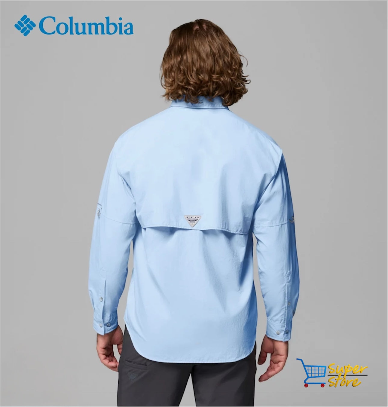 Camisa Columbia Bahama Manga Larga
