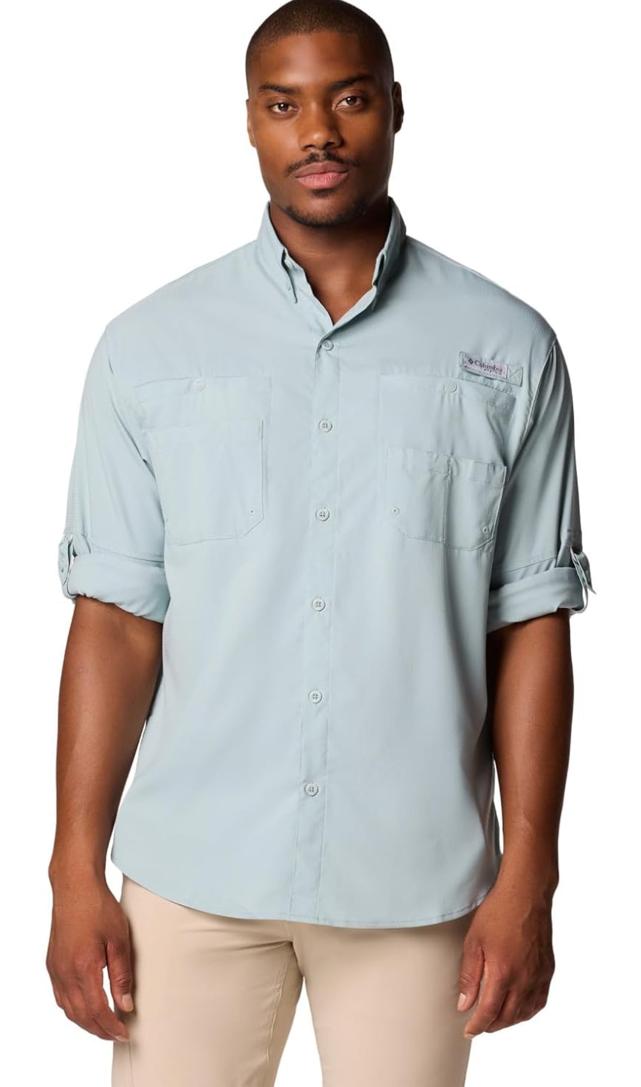 Camisa Columbia Tamiami manga larga
