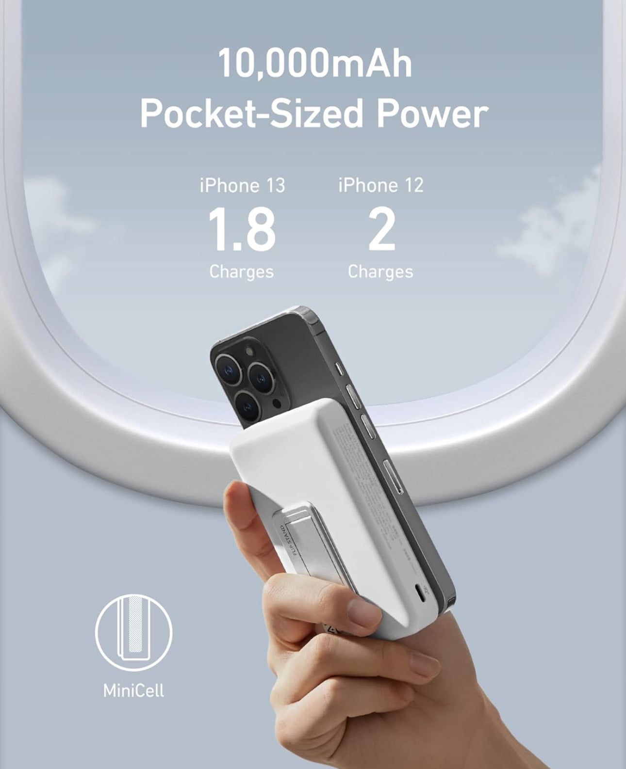 Batería Anker MagGo 15W 10000 mAH