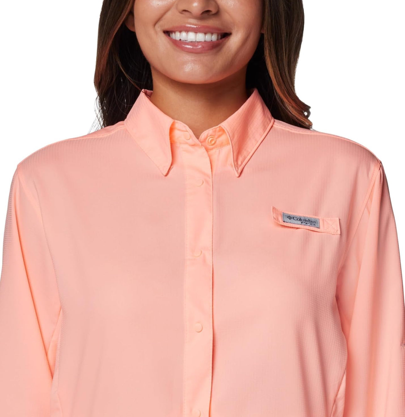 Camisa Columbia Tamiami Manga Larga