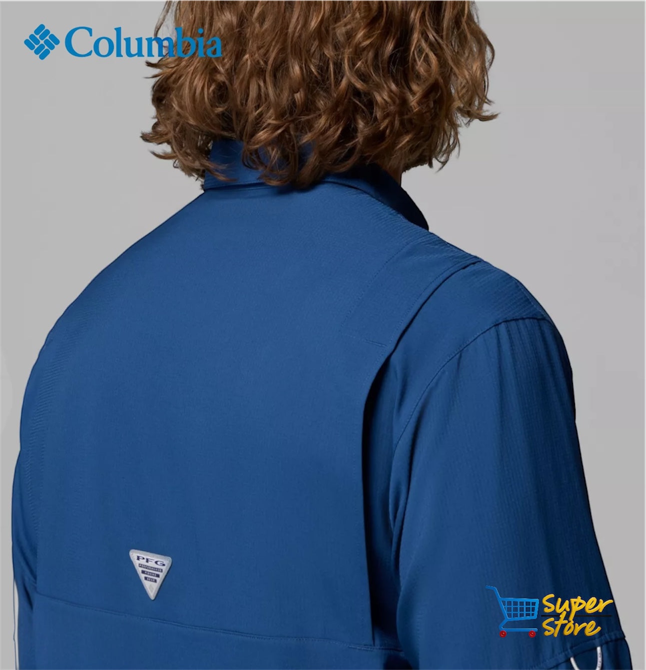 Camisa Columbia Tamiami Manga larga