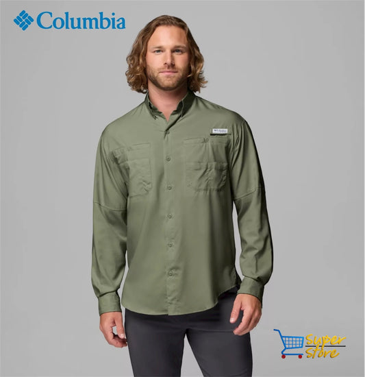 Camisa Columbia Tamiami manga larga