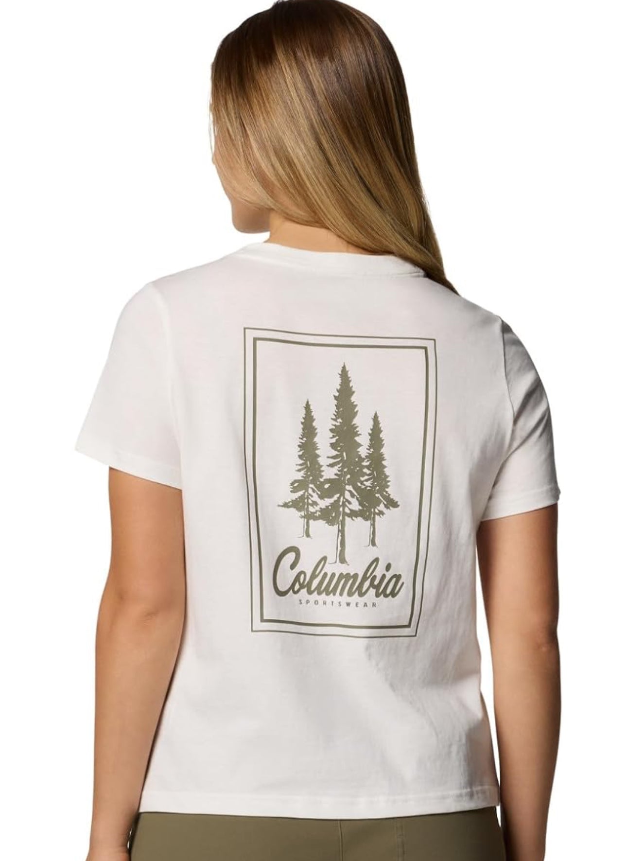 Camiseta Columbia estampada Dama