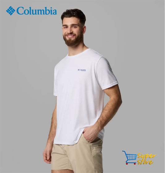 Camiseta Columbia estampada