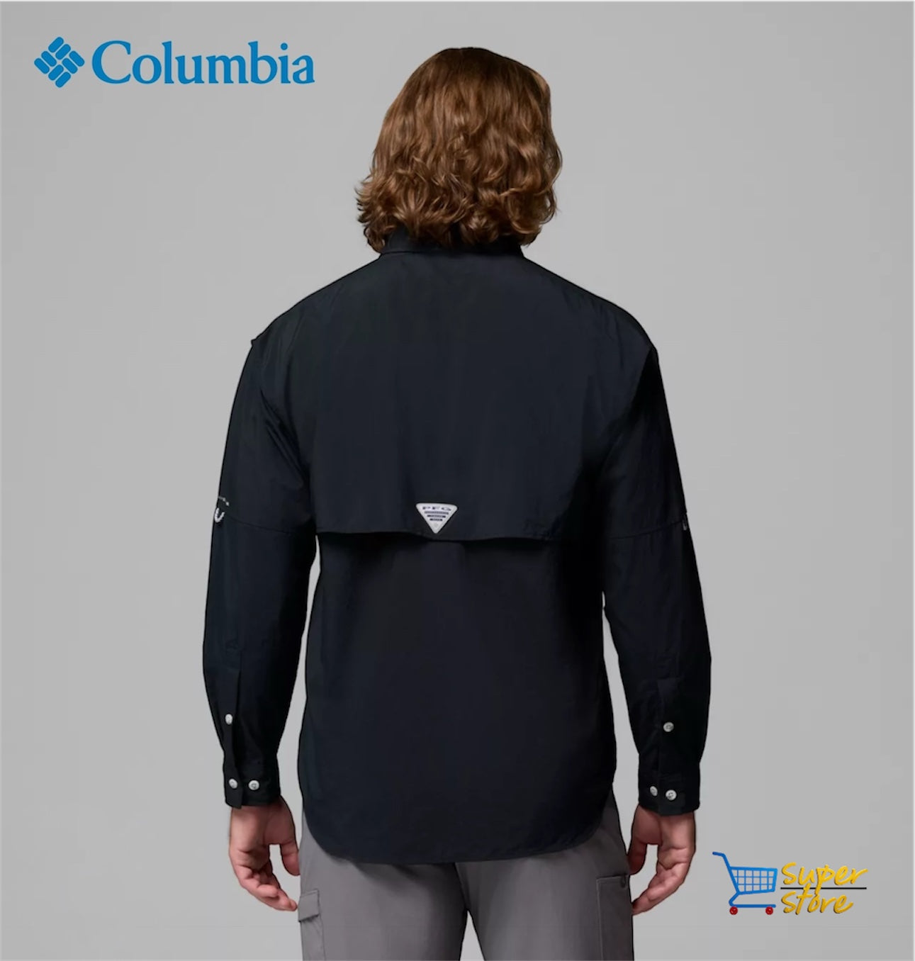Camisa Columbia Bahama Manga Larga
