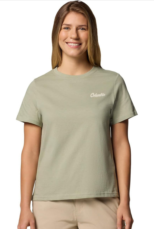 Camiseta Columbia estampada Dama