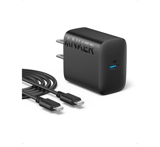 Cargador Anker 20W Certificado Para IPhone USB C con cable