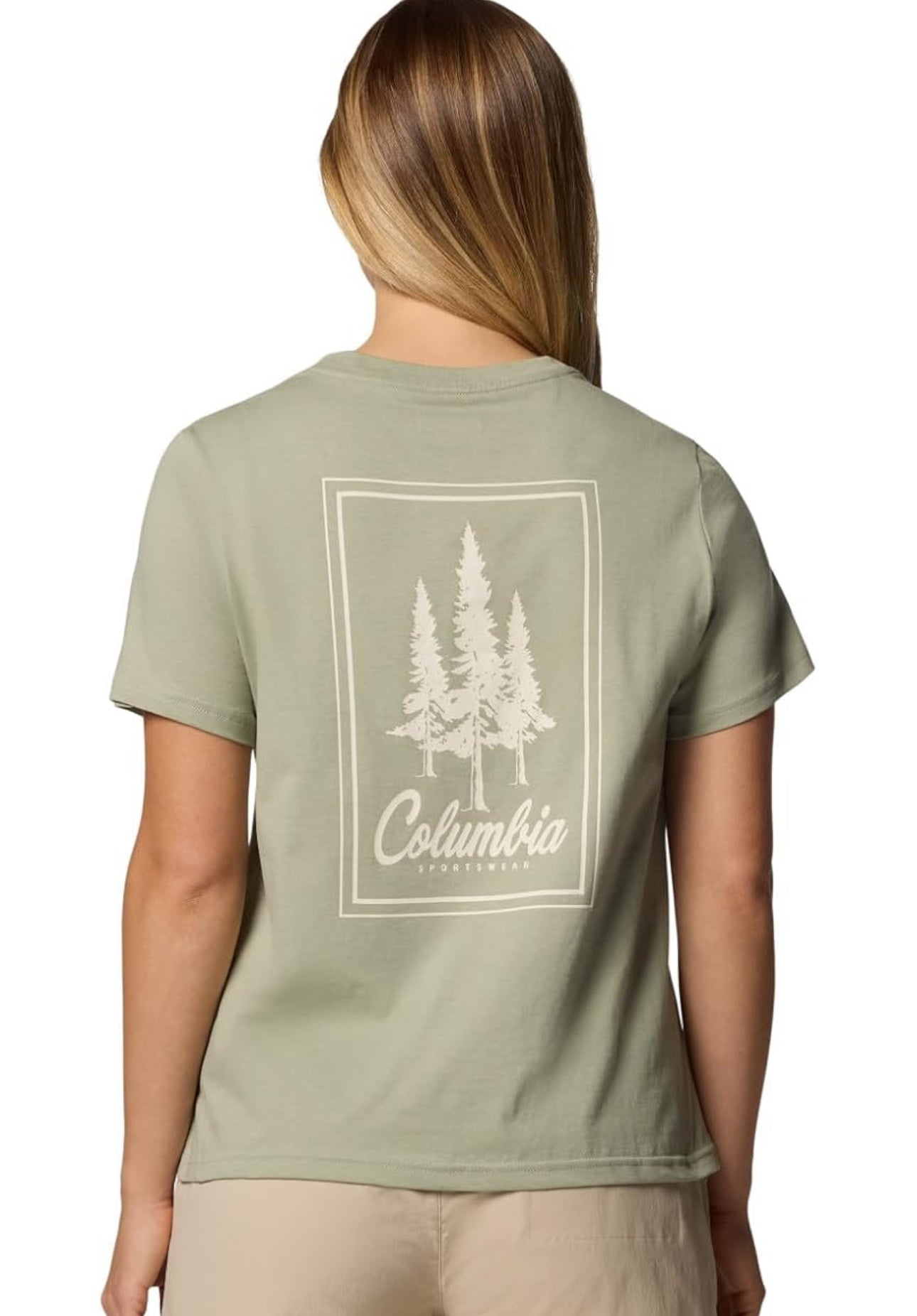 Camiseta Columbia estampada Dama