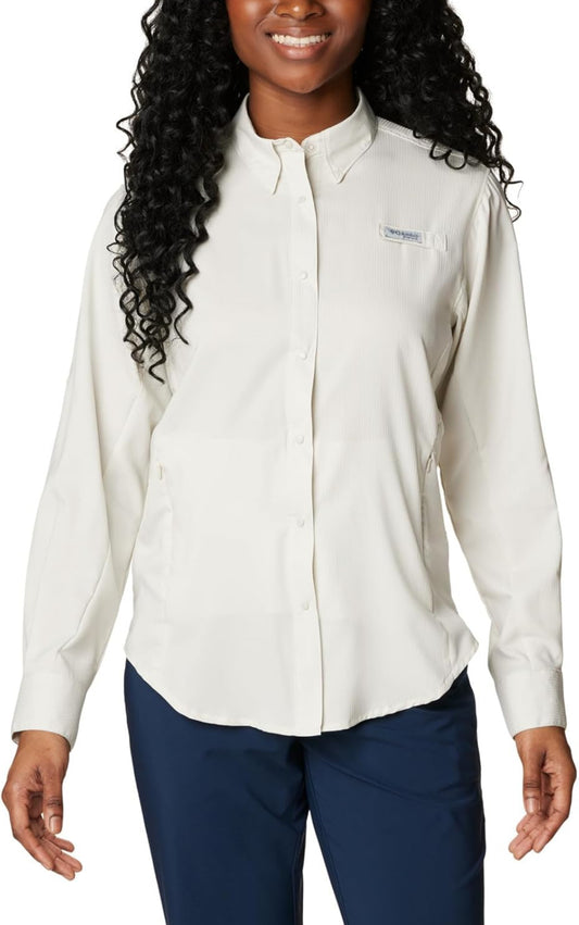 Camisa Columbia Tamiami Manga Larga