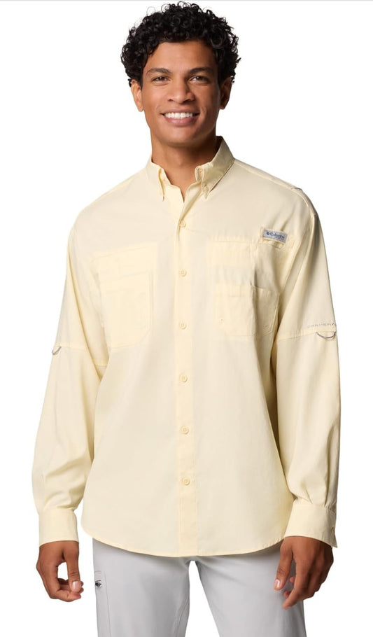 Camisa Columbia Tamiami Manga Larga