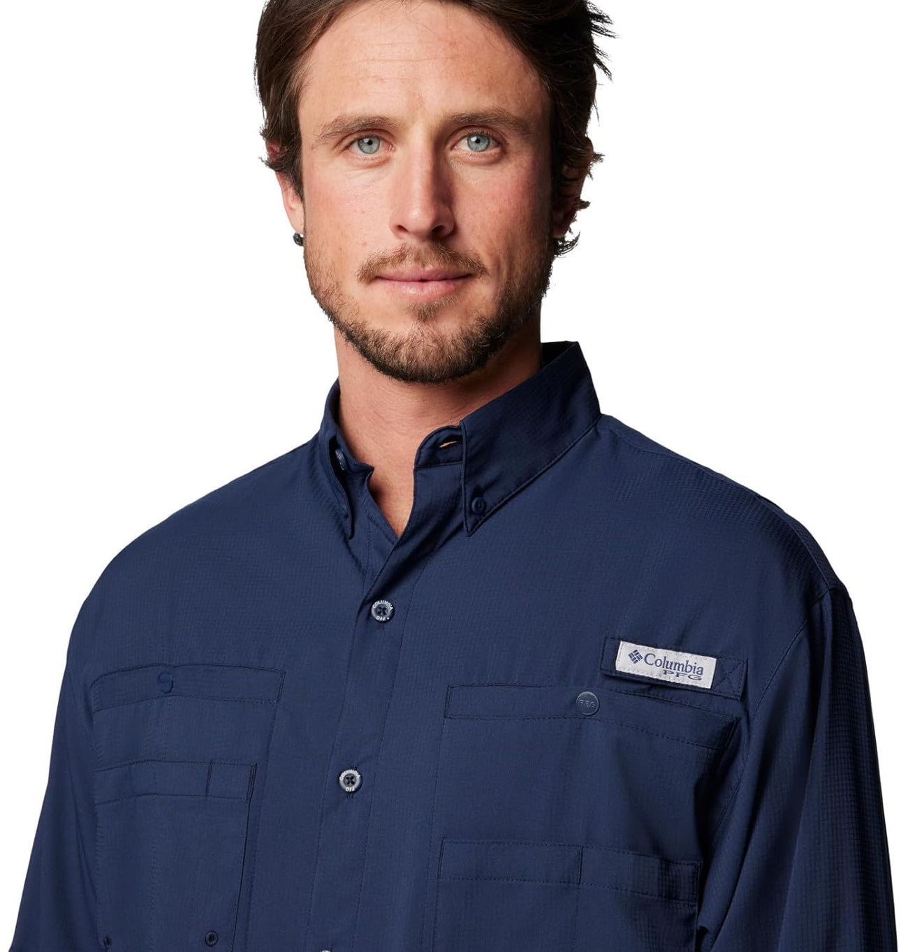 Camisa Columbia Tamiami manga larga