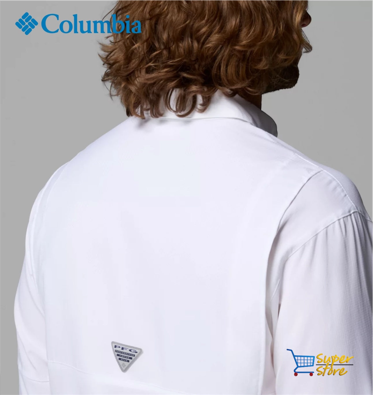 Camisa Columbia Tamiami Manga Larga
