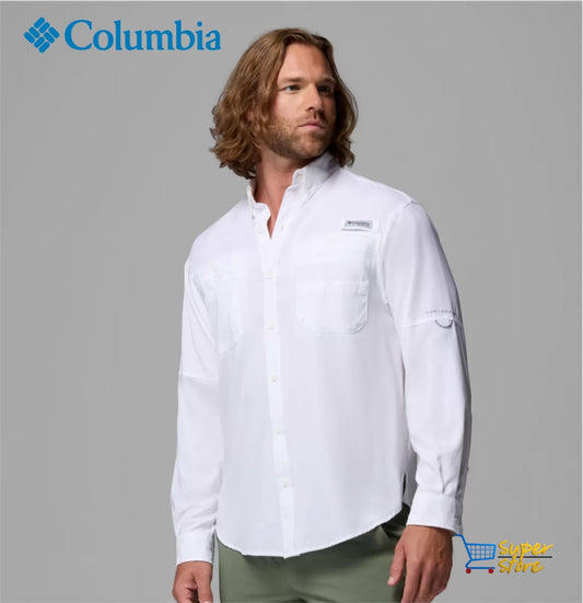 Camisa Columbia Tamiami Manga Larga