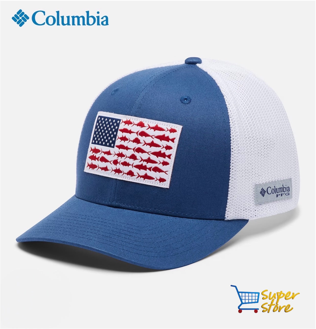 Gorra Columbia Bandera de Pez