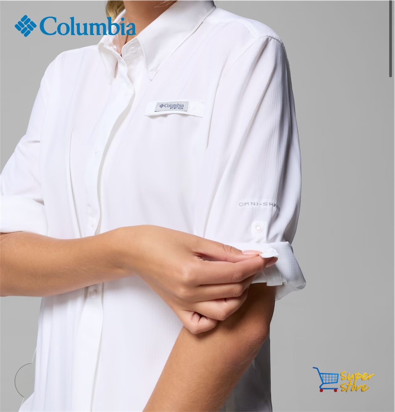 Camisa Columbia Tamiami dama