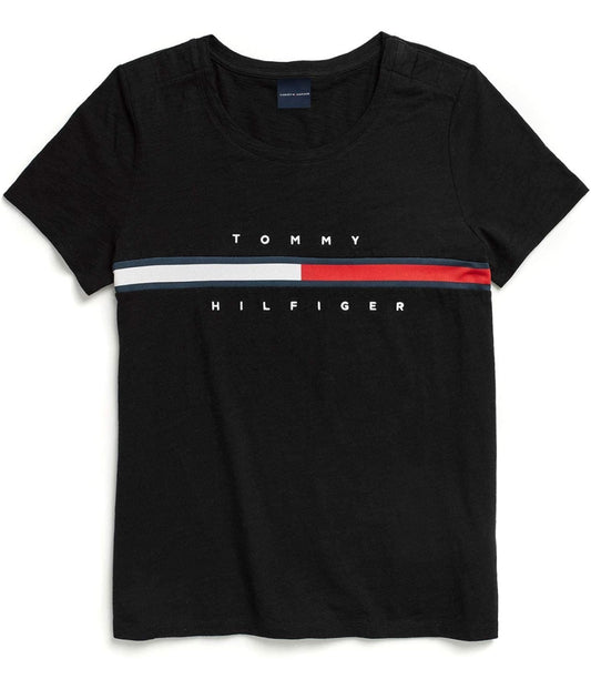 Camiseta Tommy Hilfiger de manga corta adaptativa para mujer con botones magnéticos