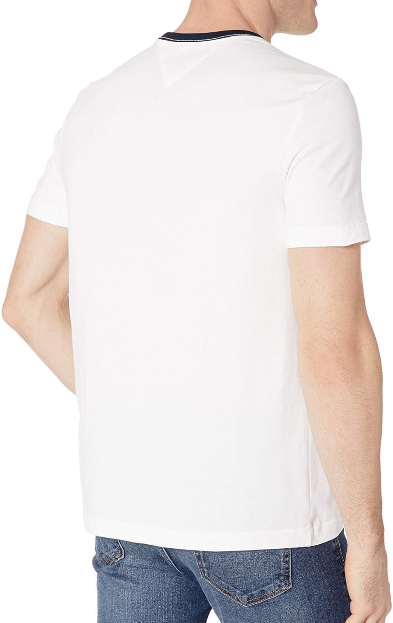 Camiseta Tommy Hilfiger de manga corta con estampado de rayas distintivas para hombre